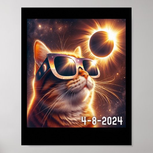 太陽のシャツ2024 EclipseのGles着用 ポスター (正面)