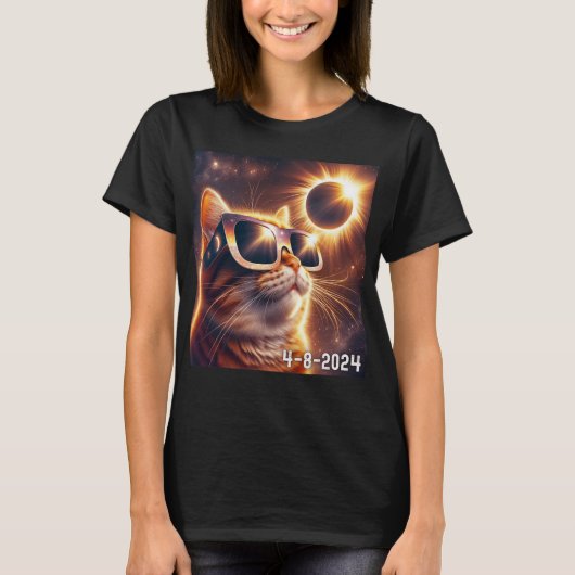 太陽のシャツ2024 EclipseのGles着用 Tシャツ (正面)