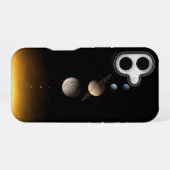 太陽のシンフォニー iPhone 16ケース (裏面横)