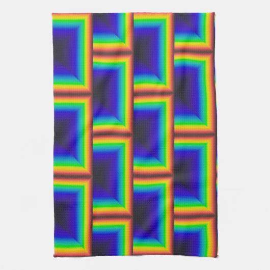 太陽のスペクトルはかりで測 キッチンタオル (縦)