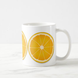 太陽のスライス コーヒーマグカップ