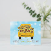 太陽のトラック1台分 ポストカード (スタンド正面)