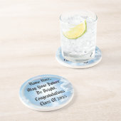 太陽のハロー卒業式サンドストーンコースター コースター (側面)