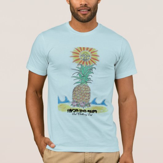 太陽のパイナップル Tシャツ (正面)