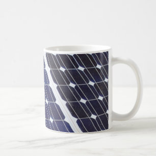 太陽のパネル コーヒーマグカップ