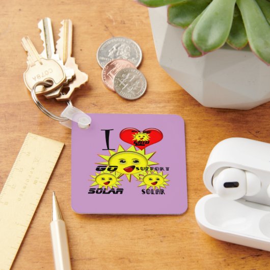 太陽のパワーギフト及び販促品Tシャツ キーホルダー (デスク)