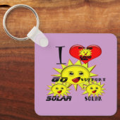 太陽のパワーギフト及び販促品Tシャツ キーホルダー (正面)