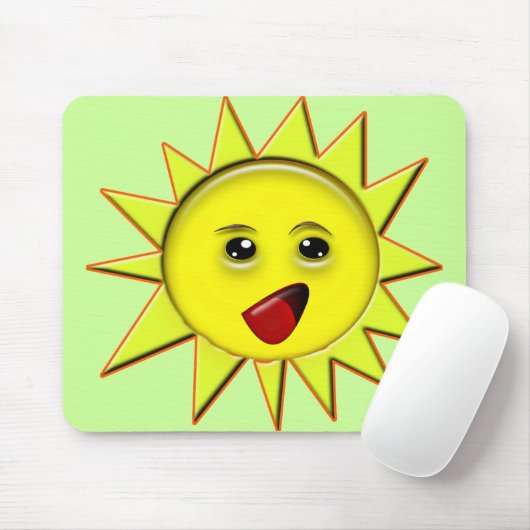 太陽のパワーギフト及び販促品Tシャツ マウスパッド (マウス)