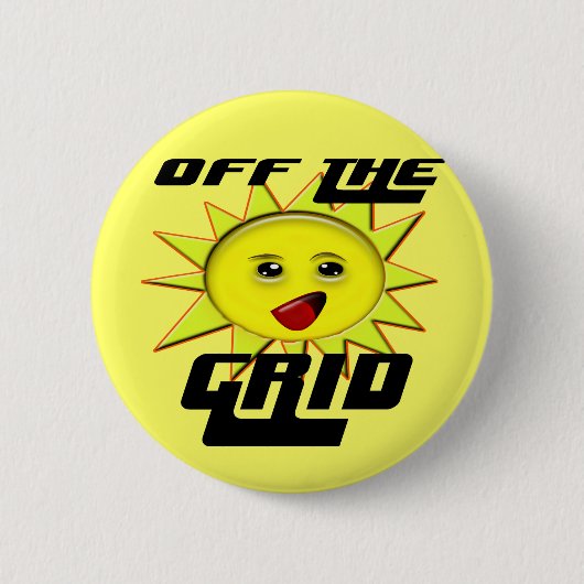 太陽のパワーギフト及び販促品Tシャツ 缶バッジ (正面)