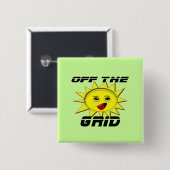 太陽のパワーギフト及び販促品Tシャツ 缶バッジ (正面&裏面)