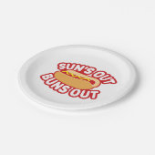 太陽のパン ペーパープレート (アングル)