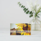 太陽のヒマワリ 名刺 (スタンド正面)