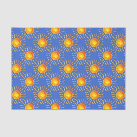 太陽のブルー 薄葉紙 (正面)