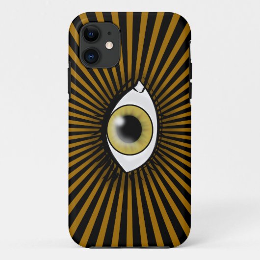 太陽のヘーゼルアイ Case-Mate iPhoneケース (裏面)