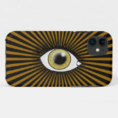 太陽のヘーゼルアイ Case-Mate iPhoneケース (裏面(横))