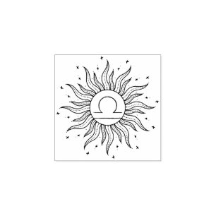 太陽のホロスコープ 天秤座 占星術 アストロジー ラバースタンプ