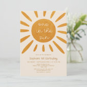 太陽の一歳の誕生日 招待状 (スタンド正面)
