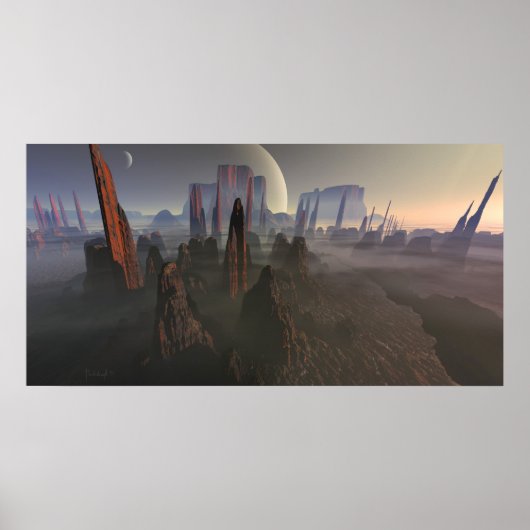 太陽の上昇 ポスター (正面)