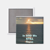 太陽の上昇、神WeSTILLTrust マグネット (正面/裏面)