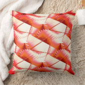 太陽の下でサンゴのジグザグまたはデジタルソーを生きる クッション (ブランケット)