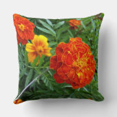 太陽の下でマリゴールド クッション (裏面)