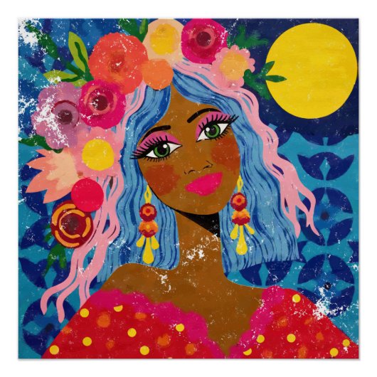 太陽の下で咲く ポスター (正面)