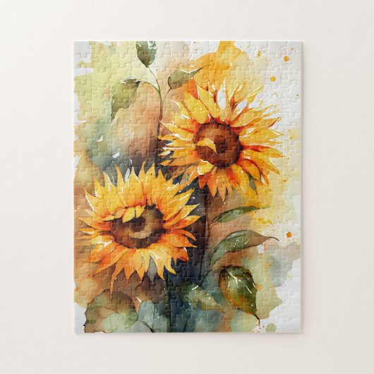 太陽の下で怠惰な ジグソーパズル (縦)