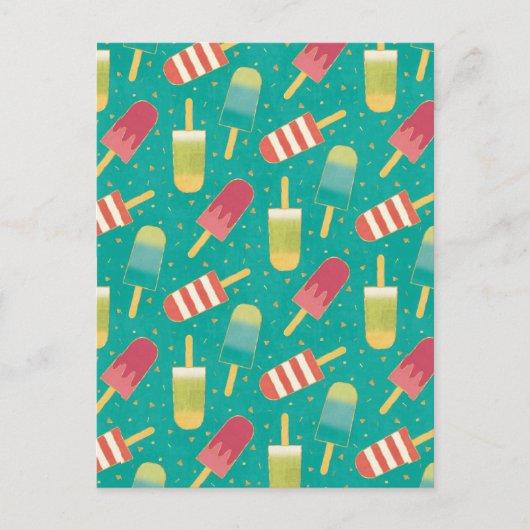 太陽の下で楽しもう ステップ ポストカード (正面)