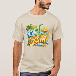 太陽の下で楽しもう Tシャツ