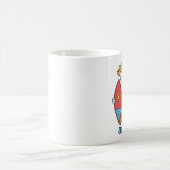 太陽の下で波に乗ろう コーヒーマグカップ (中央)