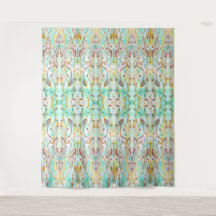 「太陽の下で泳ぐ」 – アートタペストリー