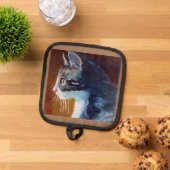 太陽の下にスノーベル、オーブンミッツ&ポットホルダー 鍋敷き (トップダウン)