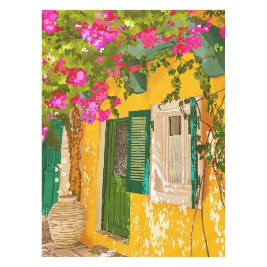 太陽の下に住む テーブルクロス (正面)