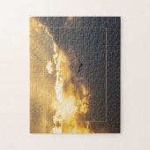 太陽の下に広がるワシから ジグソーパズル (縦)