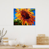 太陽の下のひまわり ポスター (キッチン)