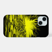 太陽の下のイルカのつがい iPhone 15ケース (裏面横)