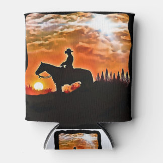 太陽の下のカウボーイ 缶クーラー