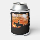 太陽の下のカウボーイ 缶クーラー (缶裏面)