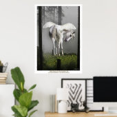 「太陽の下のペガサス」アートポスター ポスター (ホームオフィス)