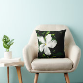 太陽の下の白ピンホイールジャスミン クッション (椅子)