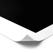 太陽の下の白ピンホイールジャスミン ポスター (角)