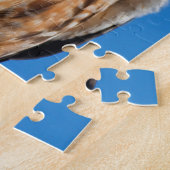 太陽の下の雄大な赤尾のタカ ジグソーパズル (側面)