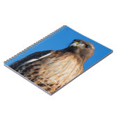 太陽の下の雄大な赤尾のタカ ノートブック (左側)