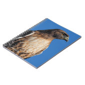 太陽の下の雄大な赤尾のタカ ノートブック (左側)