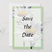「太陽の下の2つのデイジー」Save the Date セーブザデート (裏面)