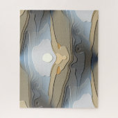 太陽の丘の上の抽象芸術 ジグソーパズル (縦)