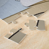 太陽の丘の上の抽象芸術 ジグソーパズル (側面)