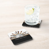 太陽の中のギターの弦 コースター (右側)