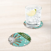 太陽の中のギターの弦 ペーパーコースター (インサイチュ)