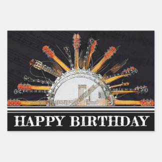 太陽の中のギターの弦 ラッピングペーパーシート